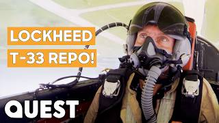 Kevin and Dave Swipe Lockheed T-33 Jet Moments Before An Air Show! | Airplane Repo