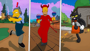 Fortnite All Simpsons Bosses & Mythic Weapons Locations Guide (v38.10)