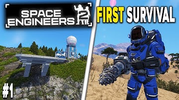NEW Survival Gameplay in Space Engineers 2 - Ep #1