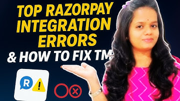 Top Razorpay Integration Errors & How to Fix Them | Razorpay Not Working? SOLVED #infysky #razorpay