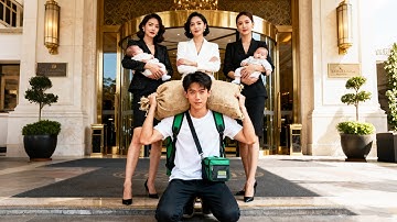 相親女嫌棄他是送外賣的窮人，殊不知他是首富的孫子，7個美女總裁排隊求懷上他的孩子！#短劇 #逆襲 #萌娃 #親情