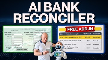 STOP Manual Bank Reconciling! Use This FREE AI Excel Add-in Instead