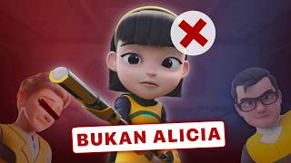 Bukan ALICIA, Tapi ini prediksi Tim Ali nantinya - Ejen Ali The Movie 2 | THeory Part 3