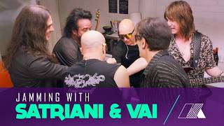 What REALLY Happened Backstage with Satriani & Vai