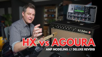 Agoura vs HX Amp Models - Fender Deluxe Reverb // Line 6 Helix Stadium