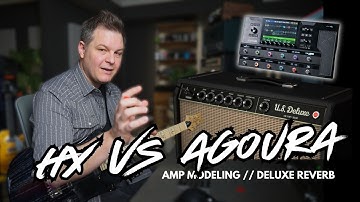 Agoura vs HX Amp Models - Fender Deluxe Reverb // Line 6 Helix Stadium