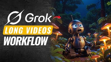 Hoe ik een lange YouTube-video maakte met alleen de gratis Grok-videogenerator (volledige workflo...