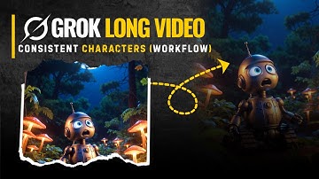 Hoe ik een lange YouTube-video maakte met alleen de gratis Grok-videogenerator (volledige workflo...