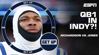 Daniel Jones OVER Anthony Richardson in Indy ๐ค โJones should start DAY 1โ ๐ - Foxworth | Get Up