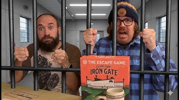 Prison Break in Escape from Iron Gate | Beer and Board Games