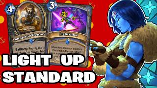 A NEW way to Play Lightshow Mage?!? Hearthstone Mage Deck