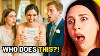 jealous sister thought she was the bride - REACTION