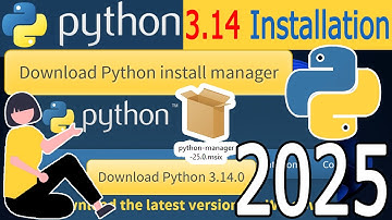 How to Install Python 3.14 using Python Install Manager on Windows 11 [2025 Update] Python Programs