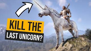 Should You KILL or Ride the Last Unicorn? - Oblivion Remastered