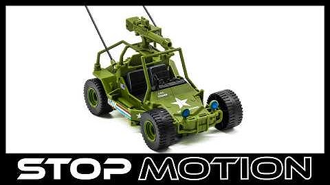 GiJoe x TRANSFORMERS A.W.E. Striker BUMBLEBEE Stop Motion