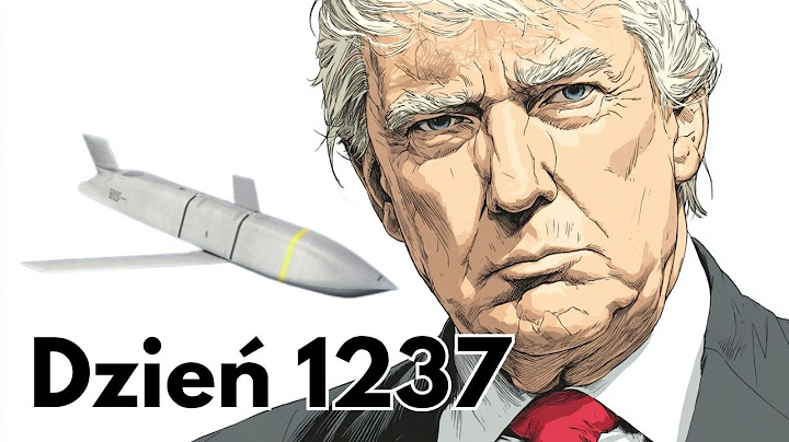 Trump dziś ogłosi "rekordowy potok broni dla Ukrainy?" Dzień 1237