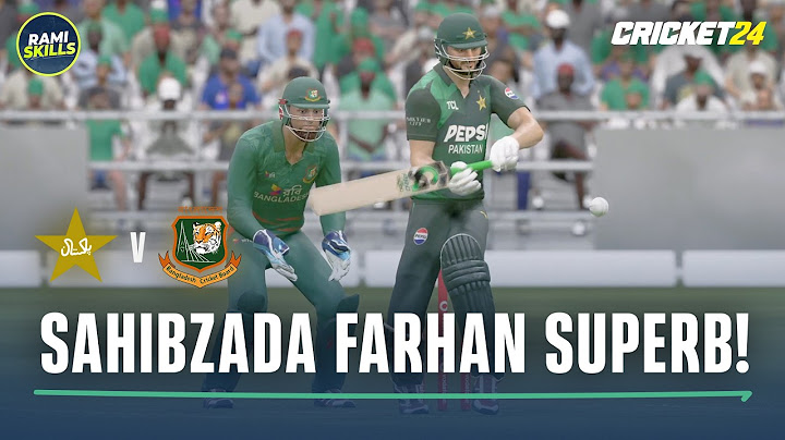 Saim Ayub Dominates, Abrar Ahmed Destroys! 💥 | Pakistan vs Bangladesh 3rd T20 | Cricket 24