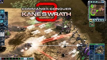 GDI vs NOD in Desolated Forest - C&C 3: Kane