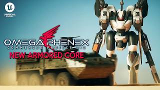 OMEGA PHENEX First Alpha Gameplay | New Post-Apocalyptic Mecha Game like ARMORED CORE