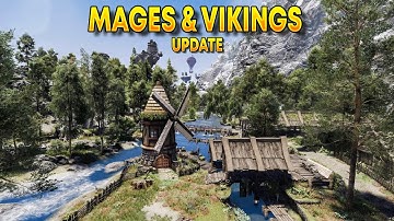 Skyrim Mages & Vikings 4K Ultra Showcase (RTX 5090)