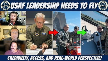 USAF’s New Order: Lead From the Cockpit