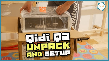 Qidi Q2 Unboxing & Initial Setup - By a Newb