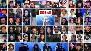 [60  Reactors] My Hero Academia Season 8 Episode 8 MEGA Reaction Mashup - Boku no Hero Academia [4K]