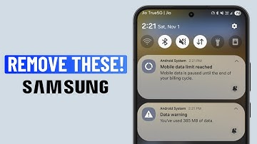 How to Remove Mobile Data Limit Warning on Samsung Phone