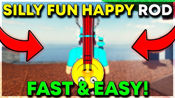 How To Get SILLY FUN HAPPY Rod in FISCH Roblox (ALL BALLOON LOCATIONS)
