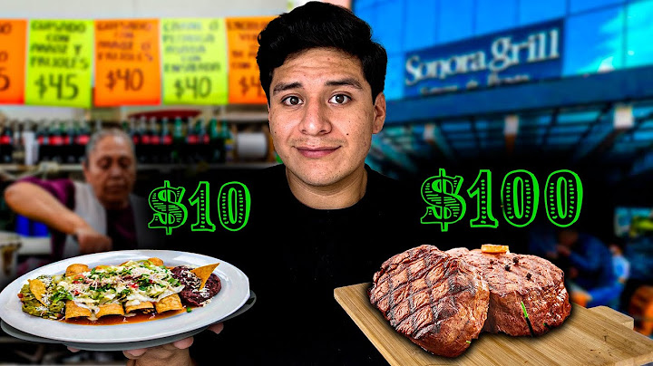 COMIDA BARATA vs CARA ¿Vale la pena PAGAR MÁS?
