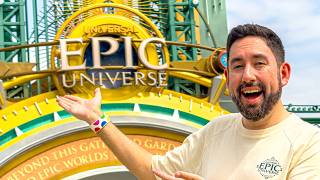 I went to Universal’s NEWEST Theme Park in Orlando, Epic Universe!