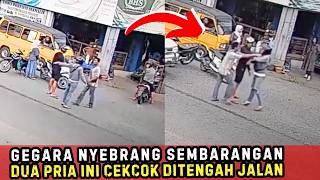 IMMEDIATELY EMOTIONAL!! Two Men End Up in an Arguing After Crossing the Road - Street Pests