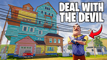 ALPHA 1 MOD! | Hello Neighbor - Deal With The Devil (FULL WALKTHROUGH)