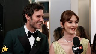 Leighton Meester REACTS To Adam Brody's STEAMY ‘Nobody Wants This’ Kiss w/ Kristen Bell