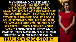 My Husband Called Me a Disgrace in Front of His Rich Friends and Left Me to Pay for a $4,000 Dinner