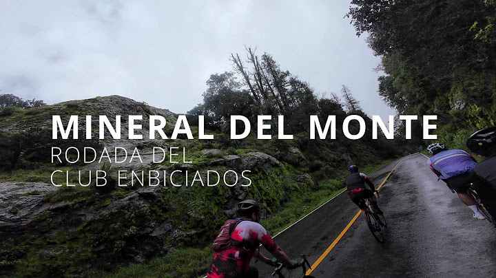 Ruta ciclista al Mineral del Monte 2025 | Club Enbiciados