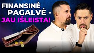 SUDEGINTA finansinė pagalvė ir vaikščiojimas PLONU LEDU… | #96 Realios situacijos