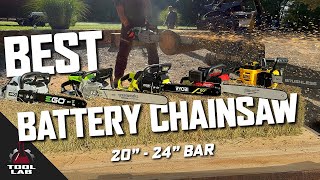 Best Large Battery Powered Chainsaw