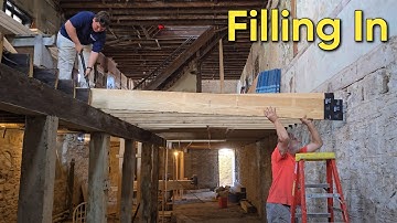 Lots of Replacement Floor Joists and Subfloor Installation | Collapsing Corner Store Episode 10
