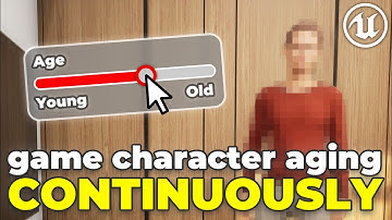 I Made Continuously Aging Characters in Unreal Engine 5