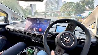 पहली बार ऐसी गाड़ी चलाई ₹15 Lakh की 😲 Driving MG Windsor First Time ⚡️