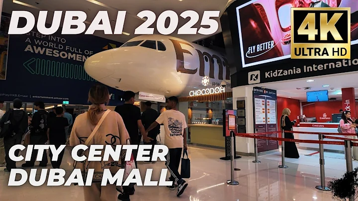Dubai [4K] Amazing City Center, Burj Khalifa , Dubai Mall Walking Tour 2025 🇦🇪