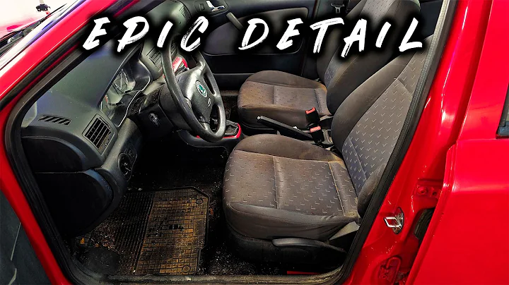 Cleaning a Hopelessly Dirty Car Interior / Detailing ASMR