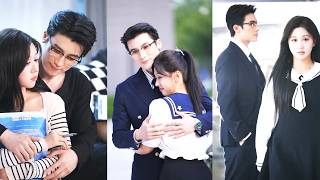 Kind 20-year-old girl held umbrella for beggar, not knowing he was billionaire CEO, he married her!
