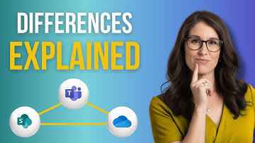 OneDrive vs SharePoint vs Teams — What