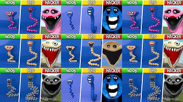 LEGO ALL Worms in Roblox Slap Tower (Mega Collection #1) : Noob, Pro, HACKER/ (ROBLOX Slap Tower)