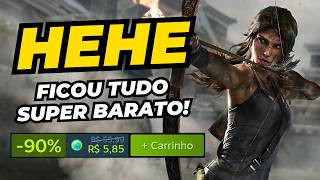 WOW! Cheap games starting at R$5, free games on Steam, and a Halloween sale on Epic Games.
