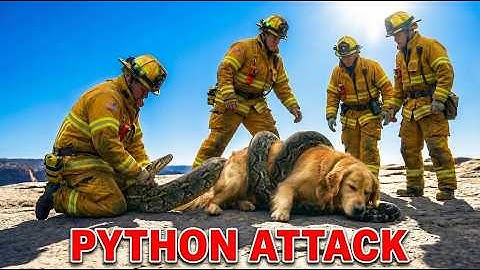 Animal Rescue 42: Saving Golden Retriever From a Snake / Giant Python by Rescue42