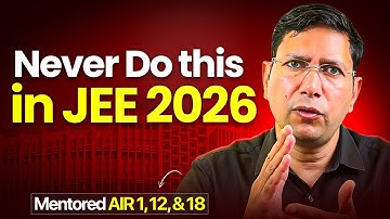 JEE 2026: What No One Tells You Before Entering the Exam Hall