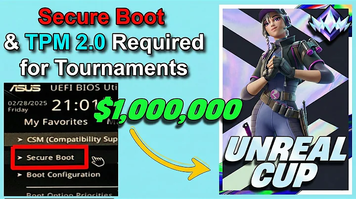 How to Enable Secure Boot and TPM 2.0 - Intel & AMD (Fortnite, Battlefield 6 & BO7) ASUS Motherboard